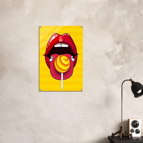 Da Vinci Pop Art Wall Art - Acrylic Print - 50x75 cm / 20x30″ - 