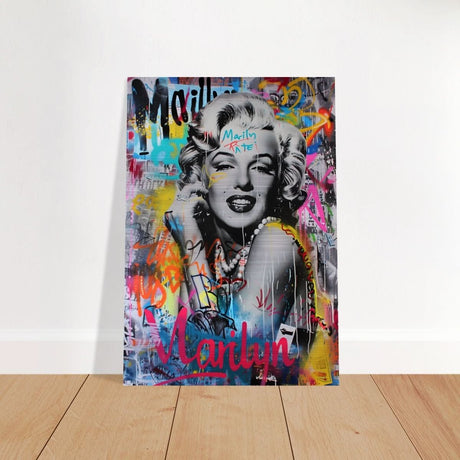 Da Vinci Pop Art Wall art - Brushed Aluminum Print - 70x100 cm / 28x40″ - 