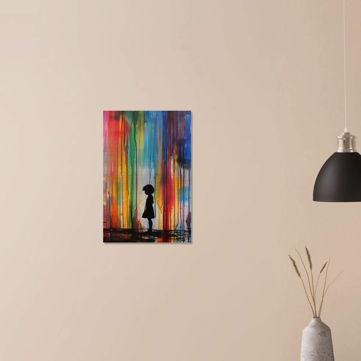 Da Vinci Pop Art Wall Art - Brushed Aluminum Print - 40x60 cm / 16x24″ - 