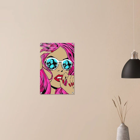 Da Vinci Pop Art Wall Art - Acrylic Print - 40x60 cm / 16x24″ - 