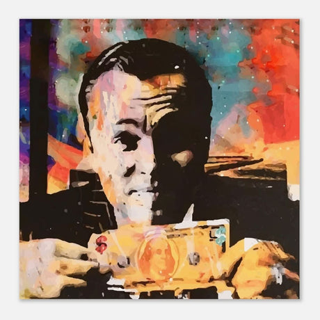 Da Vinci Pop Art Wall Art - Aluminum Print - 50x50 cm / 20x20″ - 