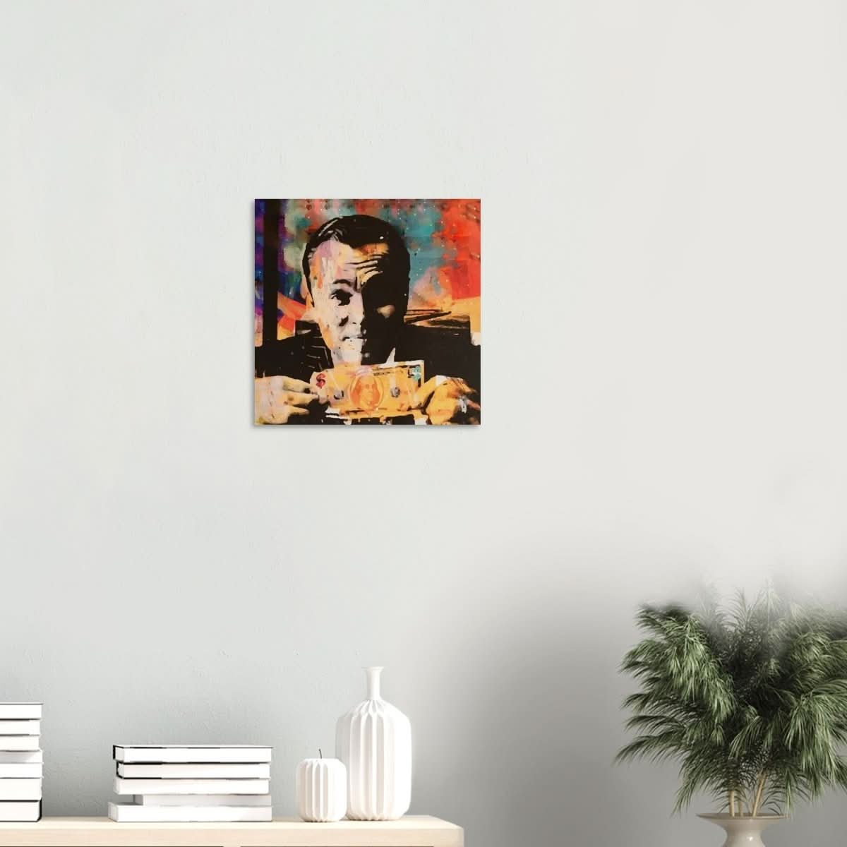 Da Vinci Pop Art Wall Art - Wood Prints - 40x40 cm / 16x16″ - 10 mm