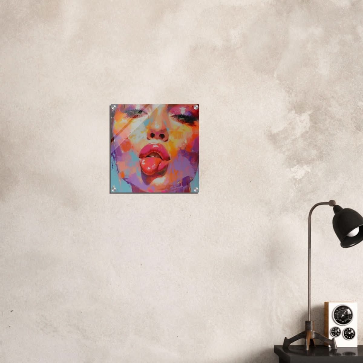 Da Vinci Pop Art Wall Art - Acrylic Print - 40x40 cm / 16x16″ - 
