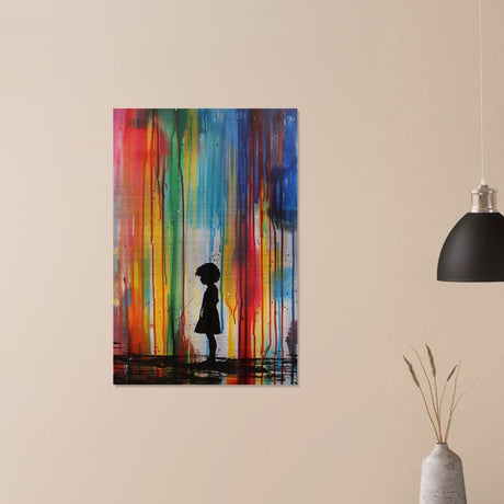 Da Vinci Pop Art Wall Art - Brushed Aluminum Print - 60x90 cm / 24x36″ - 