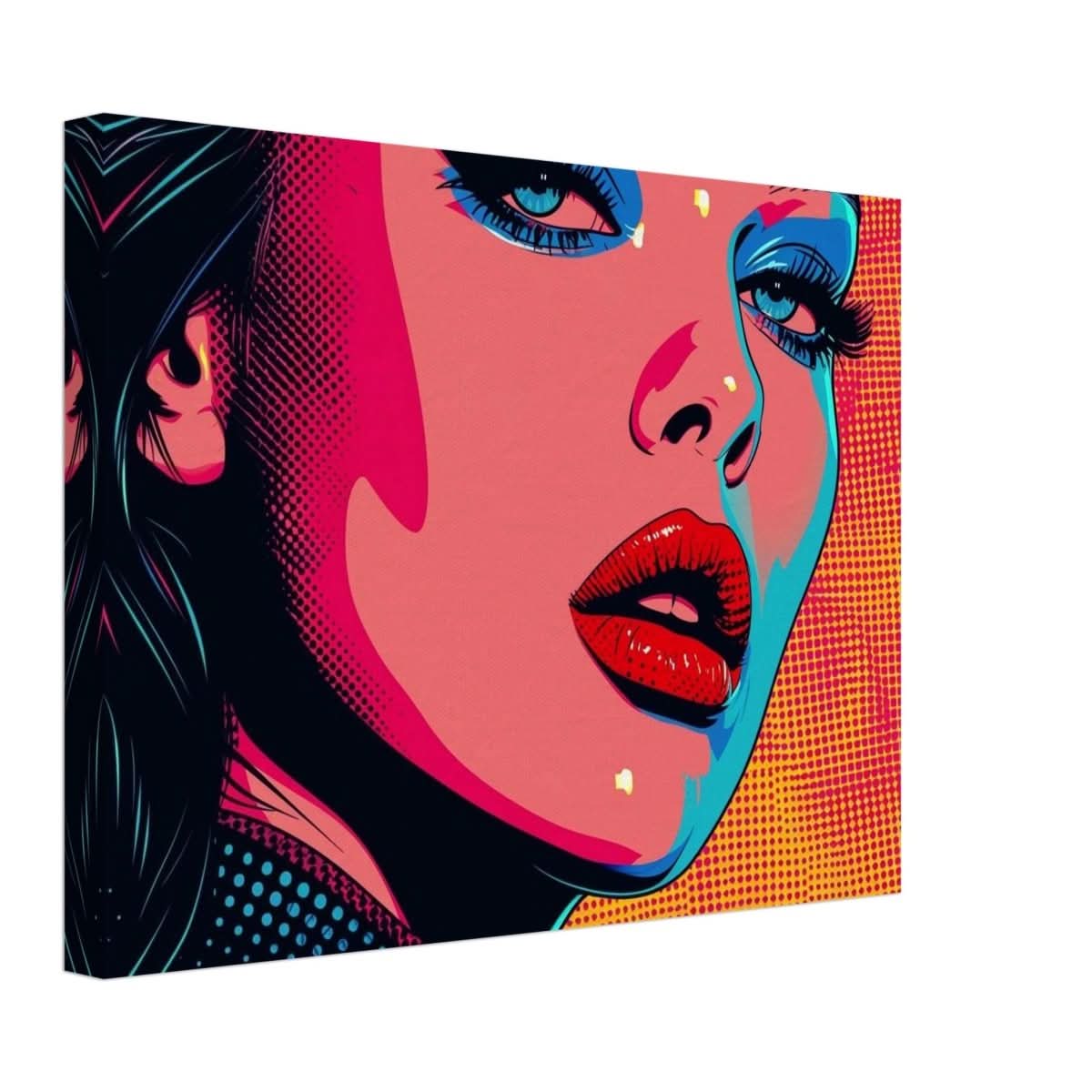 Da Vinci Pop Art Wall Art - Canvas - 30x40 cm / 12x16″ - Slim