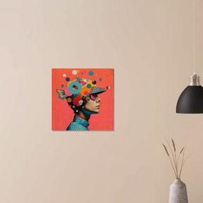 Da Vinci Pop Art Wall Art - Wood Prints - 50x50 cm / 20x20″ - 20 mm