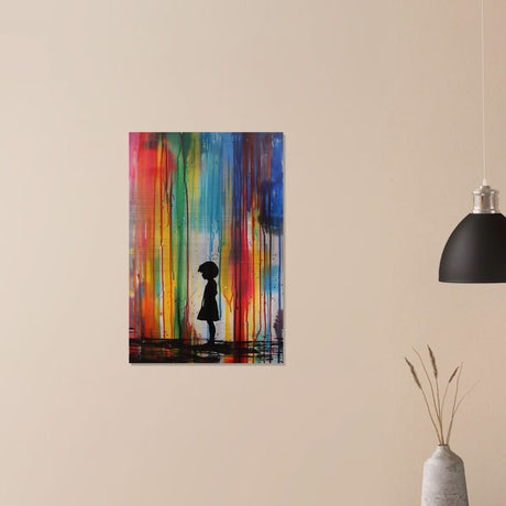 Da Vinci Pop Art Wall Art - Brushed Aluminum Print - 50x75 cm / 20x30″ - 