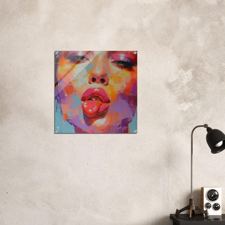 Da Vinci Pop Art Wall Art - Acrylic Print - 60x60 cm / 24x24″ - 