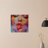 Da Vinci Pop Art Wall Art - Brushed Aluminum Print - 60x60 cm / 24x24″ - 