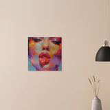 Da Vinci Pop Art Wall Art - Brushed Aluminum Print - 50x50 cm / 20x20″ - 