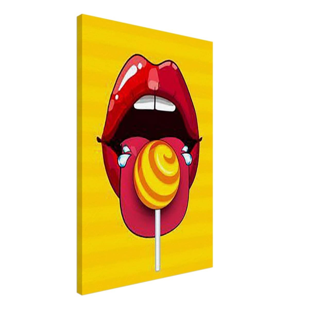 Da Vinci Pop Art Wall Art - Canvas - 50x75 cm / 20x30″ - Slim