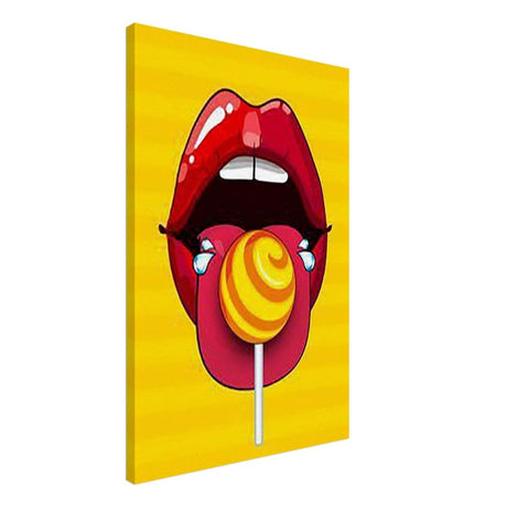 Da Vinci Pop Art Wall Art - Canvas - 50x75 cm / 20x30″ - Slim