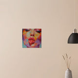 Da Vinci Pop Art Wall Art - Wood Prints - 40x40 cm / 16x16″ - 10 mm