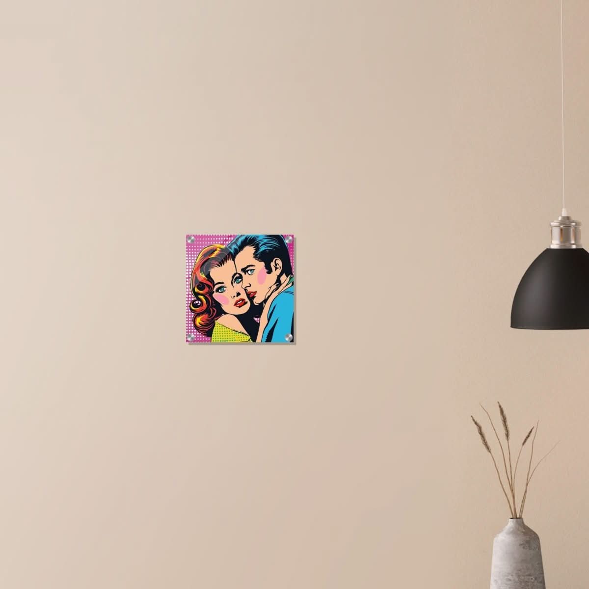 Da Vinci Pop Art Wall Art - Acrylic Print - 30x30 cm / 12x12″ - 