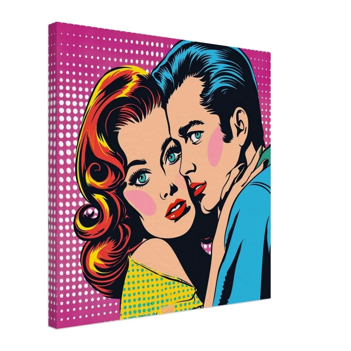 Da Vinci Pop Art Wall Art - Canvas - 60x60 cm / 24x24″ - Thick