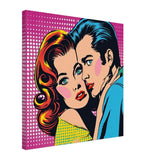 Da Vinci Pop Art Wall Art - Canvas - 60x60 cm / 24x24″ - Thick