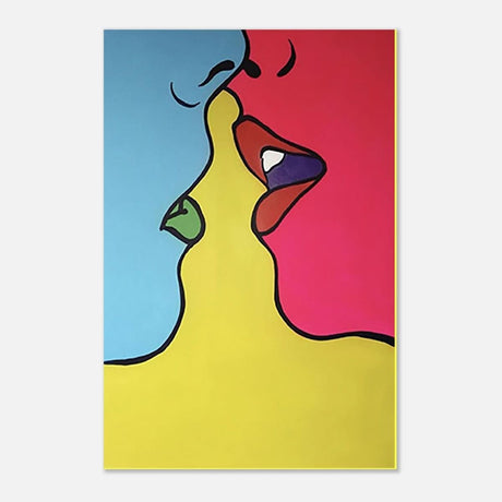 Da Vinci Pop Art Wall Art - Aluminum Print - 30x45 cm / 12x18″ - 