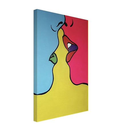 Da Vinci Pop Art Wall Art - Canvas - 30x45 cm / 12x18″ - Slim