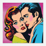 Da Vinci Pop Art Wall Art - Aluminum Print - 30x30 cm / 12x12″ - 
