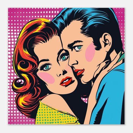 Da Vinci Pop Art Wall Art - Aluminum Print - 30x30 cm / 12x12″ - 