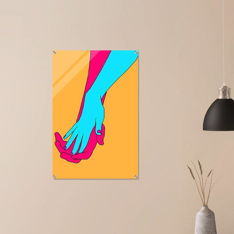 Da Vinci Pop Art Wall Art - Acrylic Print - 60x90 cm / 24x36″ - 