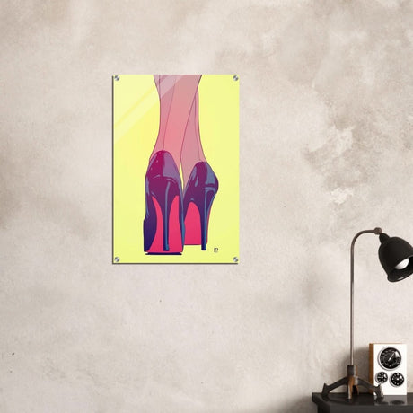 Da Vinci Pop Art Wall Art - Acrylic Print - 50x75 cm / 20x30″ - 