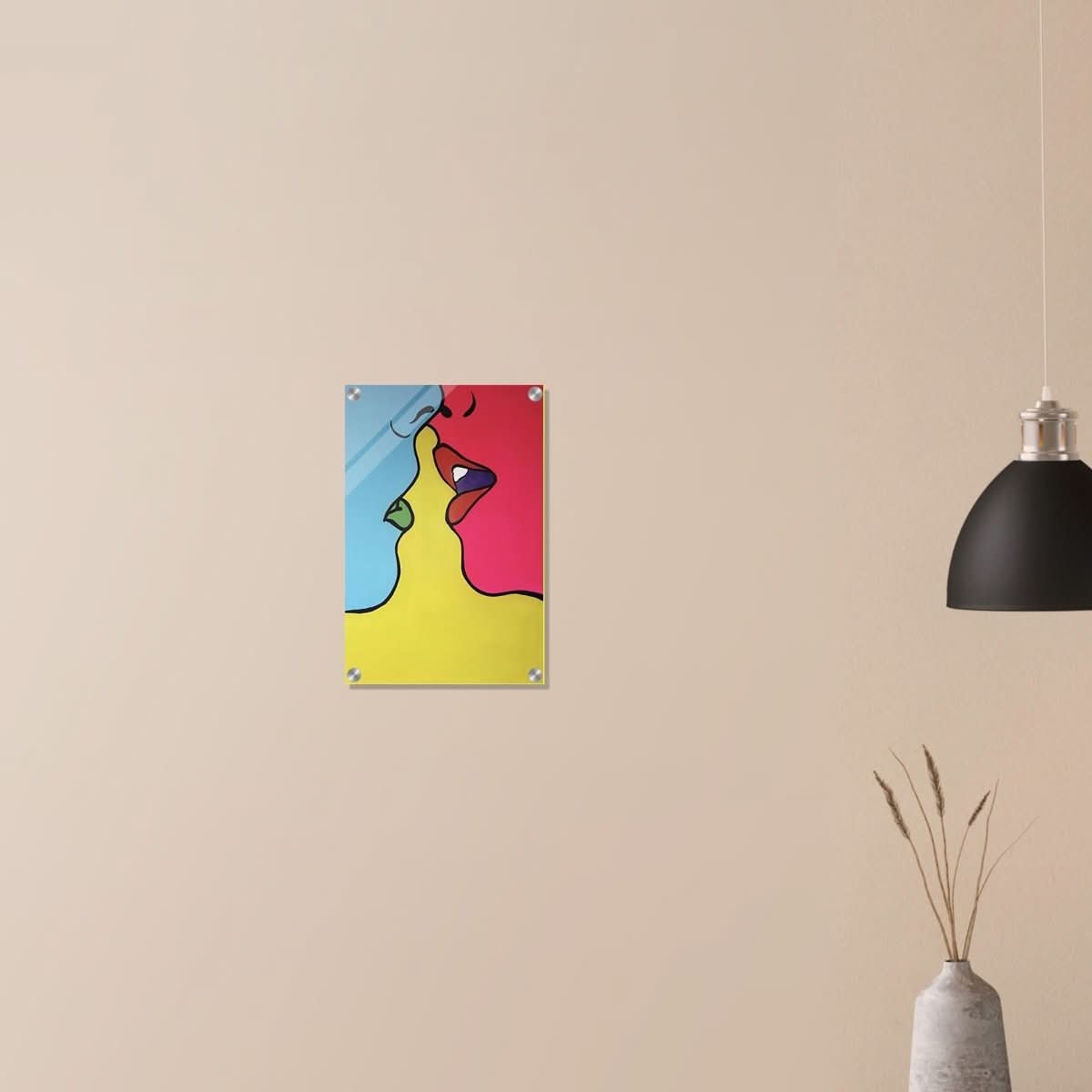 Da Vinci Pop Art Wall Art - Acrylic Print - 30x45 cm / 12x18″ - 