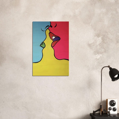 Da Vinci Pop Art Wall Art - Wood Prints - 50x75 cm / 20x30″ - 10 mm