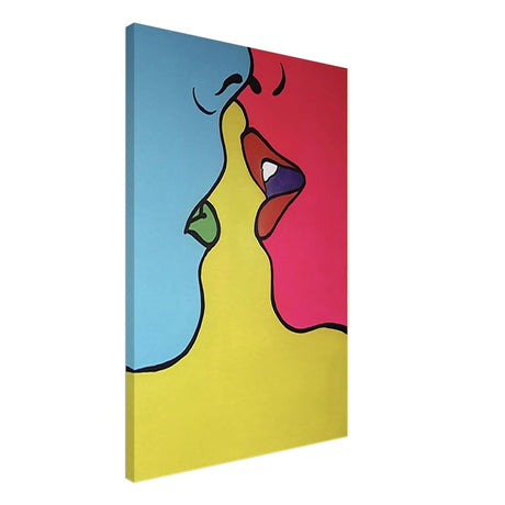 Da Vinci Pop Art Wall Art - Canvas - 50x75 cm / 20x30″ - Slim