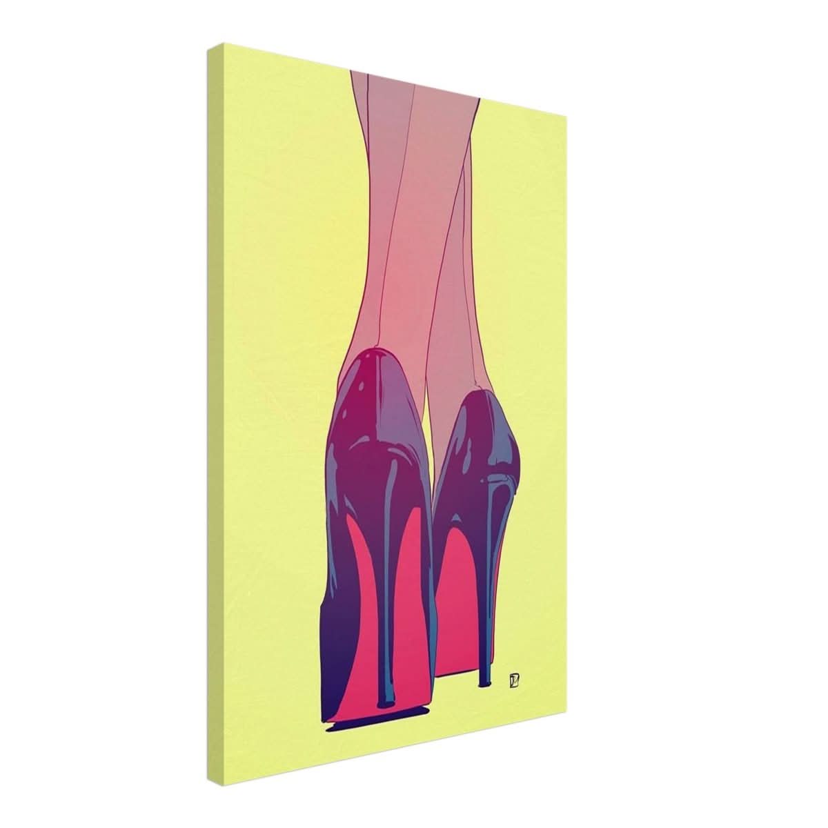 Da Vinci Pop Art Wall Art - Canvas - 50x75 cm / 20x30″ - Thick