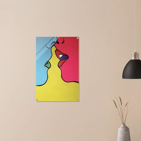 Da Vinci Pop Art Wall Art - Acrylic Print - 50x75 cm / 20x30″ - 