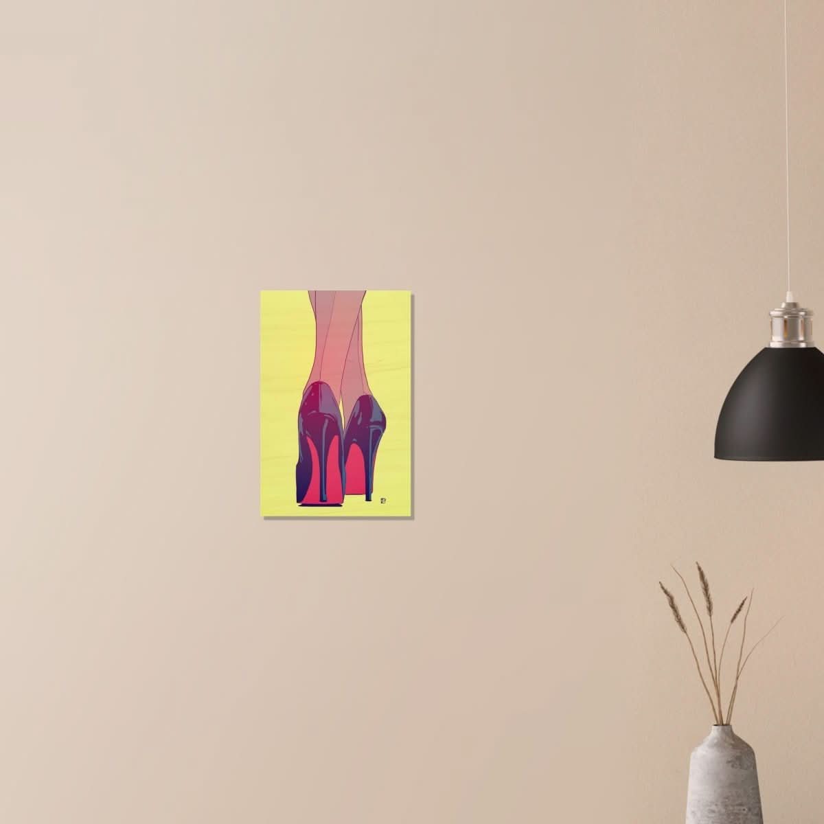 Da Vinci Pop Art Wall Art - Wood Prints - 30x45 cm / 12x18″ - 20 mm