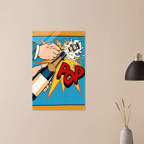 Da Vinci Pop Art Wall Art - Acrylic Print - 60x90 cm / 24x36″ - 
