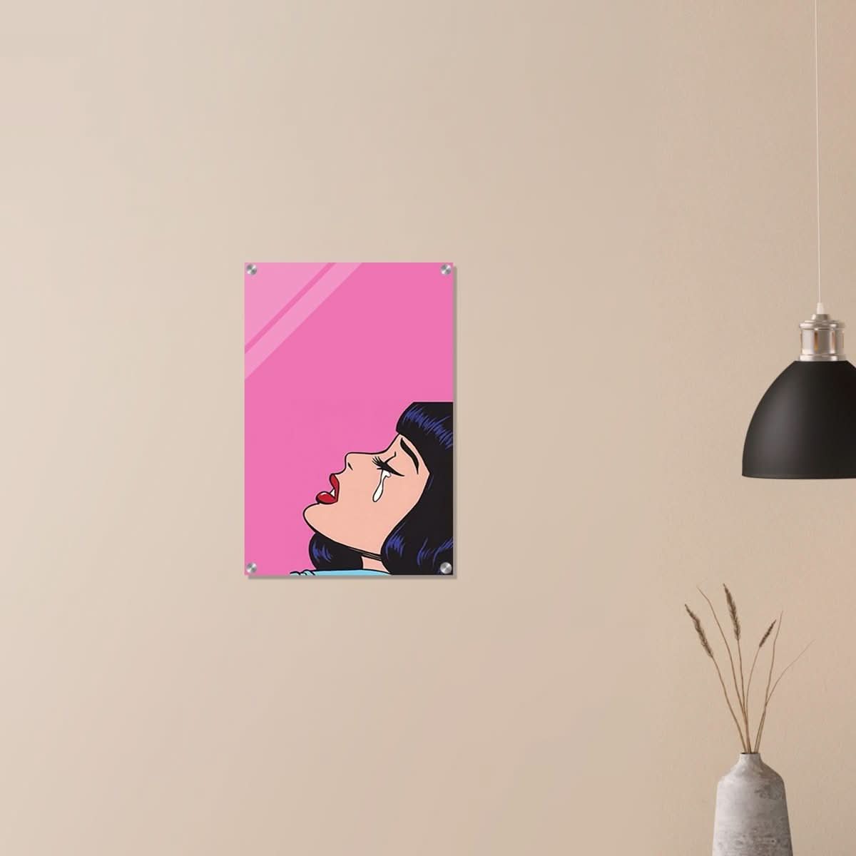 Da Vinci Pop Art Wall Art - Acrylic Print - 40x60 cm / 16x24″ - 