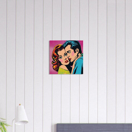 Da Vinci Pop Art Wall Art - Wood Prints - 40x40 cm / 16x16″ - 20 mm