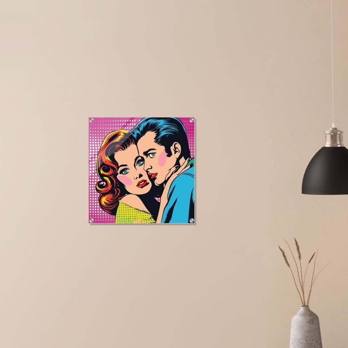 Da Vinci Pop Art Wall Art - Acrylic Print - 50x50 cm / 20x20″ - 