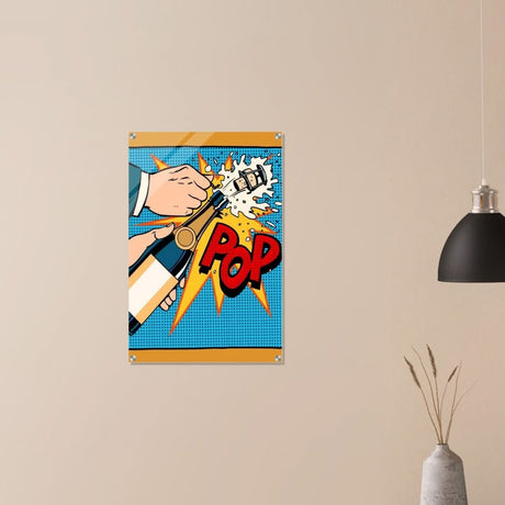 Da Vinci Pop Art Wall Art - Acrylic Print - 50x75 cm / 20x30″ - 