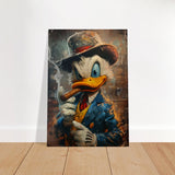 Da Vinci Pop Wall art print | Scrooge McDuck - Brushed Aluminum Print - 70x100 cm / 28x40″ - 