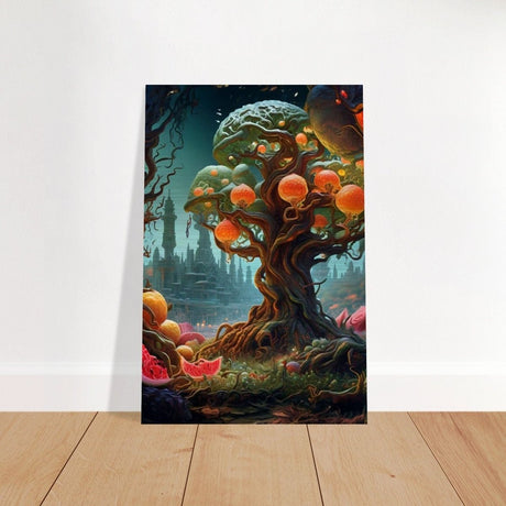 Da Vinci Surrealism Art - Brushed Aluminum Print - 30x45 cm / 12x18″ - 