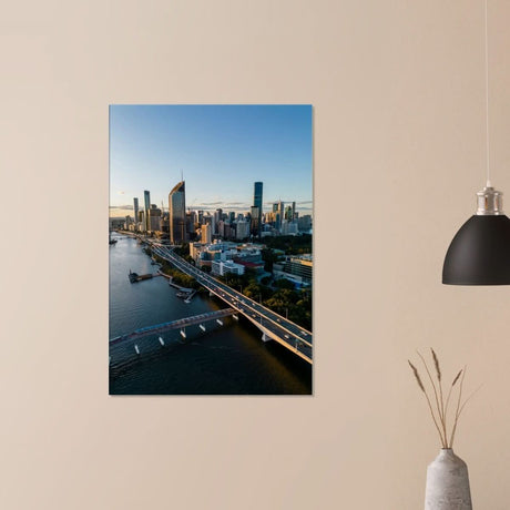Da Vinci Travel Collection Wall Art Brisbane Australia - 30x45 cm / 12x18″ - Slim - 