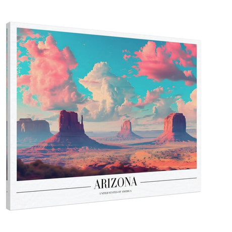 Da Vinci Travel Collection wall art print | Arizona USA | The Sonoran Desert - Canvas - 70x100 cm / 28x40″ - Slim