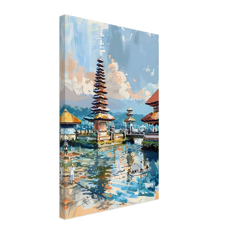 Da Vinci Travel Collection wall art print | Bali Indonesia - Canvas - 40x60 cm / 16x24″ - Thick