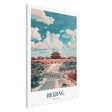Da Vinci Travel Collection wall art print | Beijing China - Canvas - 70x100 cm / 28x40″ - Slim