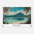 Da Vinci Travel Collection wall art print | Bora Bora French Polynesia - Acrylic Print - 30x45 cm / 12x18″ - 