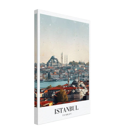 Da Vinci Travel Collection wall art print | Istanbul Turkey - Canvas - 30x45 cm / 12x18″ - Slim