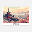 Da Vinci Travel Collection wall art print | Kyoto Japan - Aluminum Print - 40x60 cm / 16x24″ - 