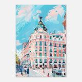 Da Vinci Travel Collection wall art print | Madrid Spain - Acrylic Print - 70x100 cm / 28x40″ - 