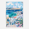 Da Vinci Travel Collection wall art print | Mykonos Greece - Acrylic Print - 30x45 cm / 12x18″ - 