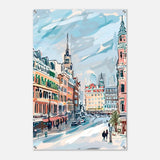 Da Vinci Travel Collection wall art print | Oslo Norway - Acrylic Print - 60x90 cm / 24x36″ - 