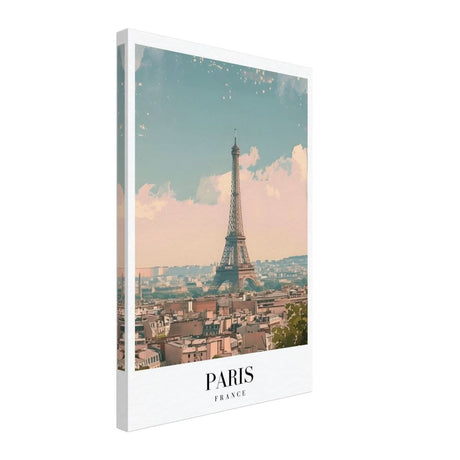 Da Vinci Travel Collection wall art print | Paris France - Canvas - 40x60 cm / 16x24″ - Thick